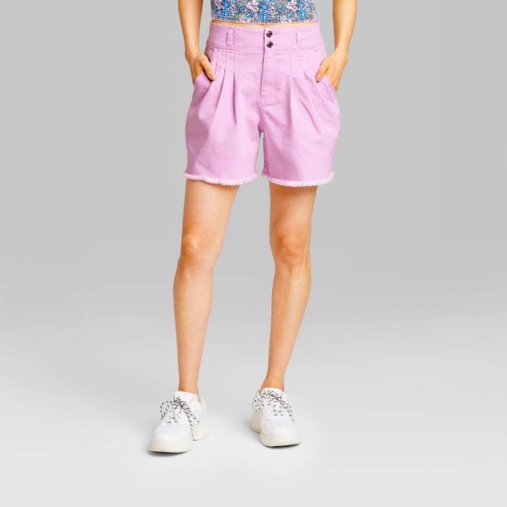 Women's Highest Rise A-Line Shorts by Wild Fable . Size 4. Lavender .